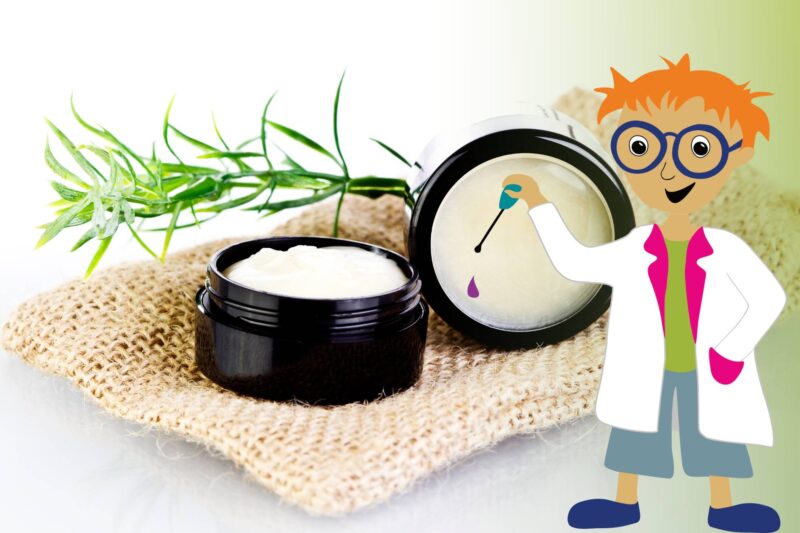 Lippenpflege und Hautcreme, Kind